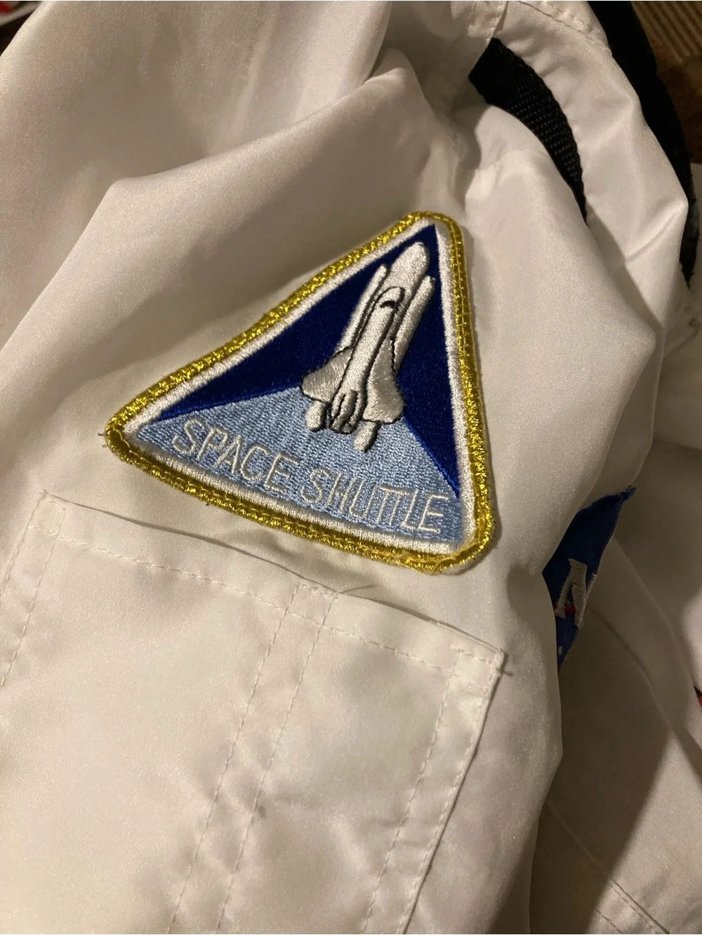 Aeromaz NASA backpack with jumpsuit, boots and hat costume